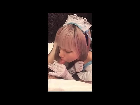 ❤️ Japanese Idol [mayuka], kostum prawan prancis, part 1, blowjob lan bodho karo lotion ️ Saru keras ing kita